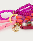MY JEWELLERY SIERADEN BAG CHARM MET KRALEN ROZE