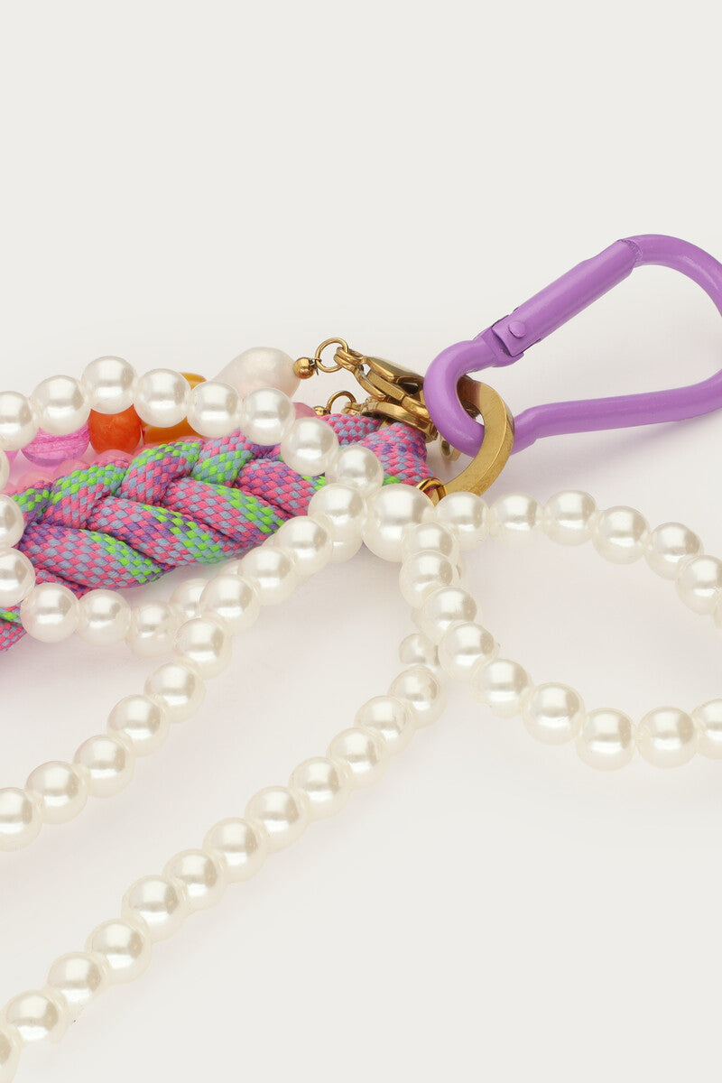 MY JEWELLERY SIERADEN BAG CHARM MET KRALEN PAARS