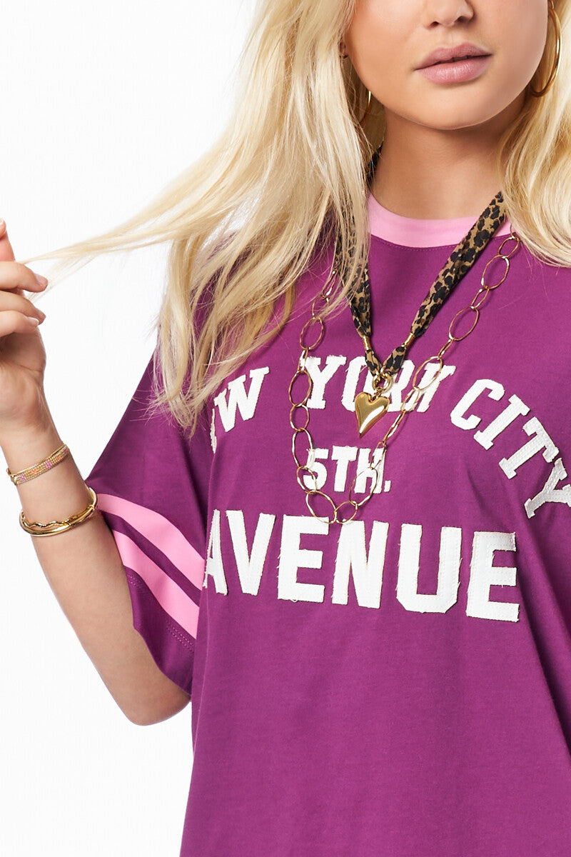 MY JEWELLERY SIERADEN T-SHIRT '5TH AVENUE' PAARS