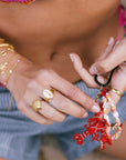MY JEWELLERY SIERADEN BEDEL MER RODE KREEFT ROOD