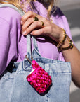 MY JEWELLERY SIERADEN EARPODS HOUDER CROCHET ROZE