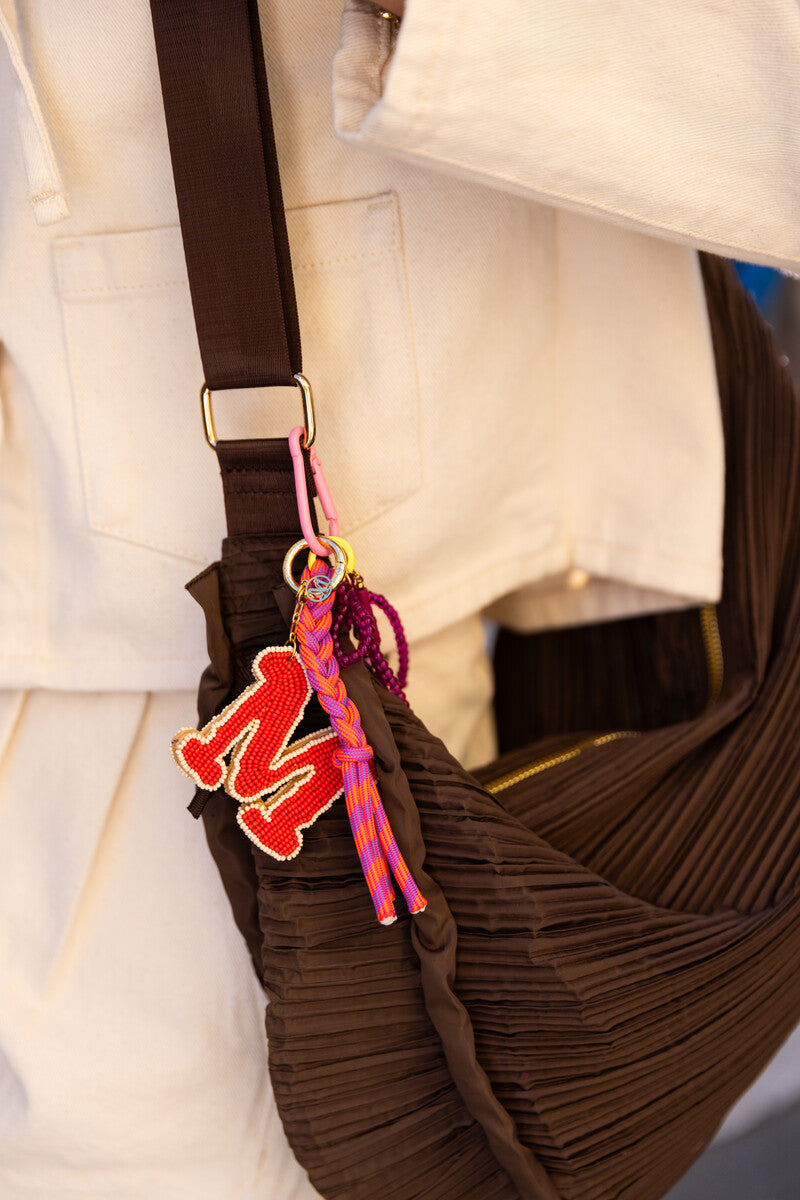 MY JEWELLERY SIERADEN BAG CHARM MET KRALEN ROZE