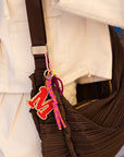 MY JEWELLERY SIERADEN BAG CHARM MET KRALEN ROZE