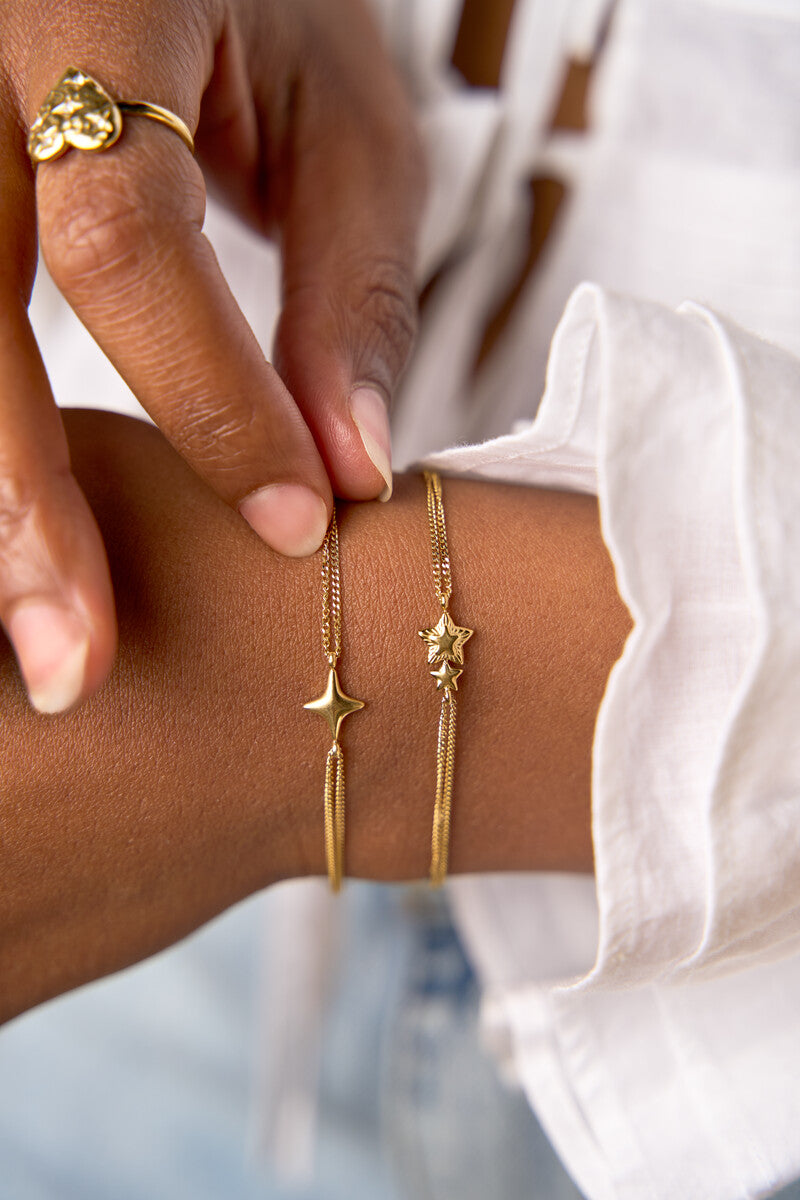 MY JEWELLERY SIERADEN ARMBAND SPECIAL 'YOU ARE STRONG' GOUD