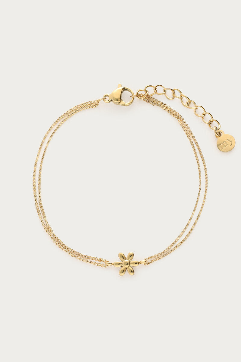 MY JEWELLERY SIERADEN ARMBAND SPECIAL 'EMBRACE THE NEXT CHAPTER' GOUD