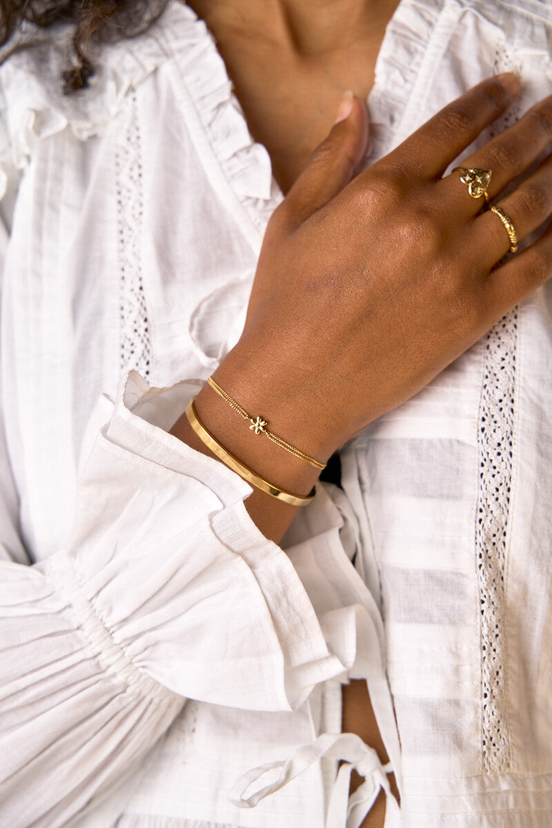 MY JEWELLERY SIERADEN ARMBAND SPECIAL 'EMBRACE THE NEXT CHAPTER' GOUD