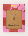 MY JEWELLERY SIERADEN KETTING VINTAGE MINIMALISTISCH MET SLEUTEL ZILVER