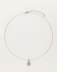 MY JEWELLERY SIERADEN KETTING VINTAGE MET TRANSPARANTE STRASS ZILVER