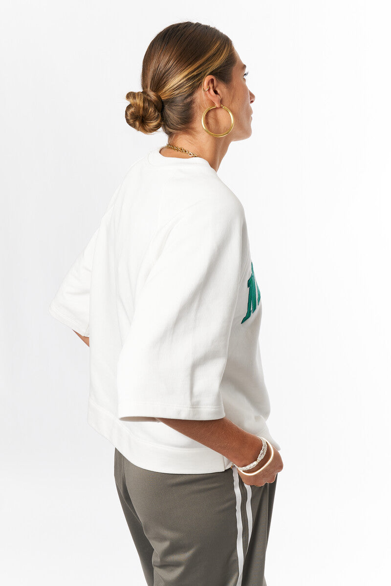 MY JEWELLERY SIERADEN T-SHIRT SWEATER 'NEW YORK' WIT