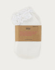 MY JEWELLERY SOKKEN WITH RUFFLE 3- PACK WHITE