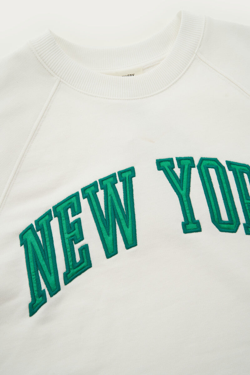MY JEWELLERY SIERADEN T-SHIRT SWEATER 'NEW YORK' WIT