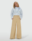 JOSH V PANTS REGINA MID RISE WIDE LEG LIGHT CAMEL