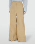 JOSH V PANTS REGINA MID RISE WIDE LEG LIGHT CAMEL