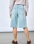 SISTERS POINT SHORT FABA-SHO L. BLUE DENIM