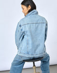 SISTERS POINT JAS FICO-JA LIGHT BLUE DENIM