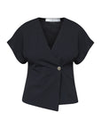 SISTERS POINT TOP GEVELA-VE VEST BLACK