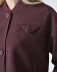 SISTERS POINT JACKET GREAT-JA DEEP BORDEAUX