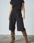 SISTERS POINT PANTS GREAT-L.SHO2 CULOTTE JORT BLACK