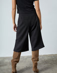 SISTERS POINT PANTS GREAT-L.SHO2 CULOTTE JORT BLACK