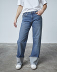 SISTERS POINT JEANS ONEA-TURNUP2 VINTAGE BLUE