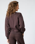 SISTERS POINT SWEATER VEMIA-SW BROWN