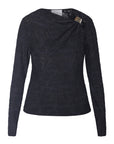 SISTERS POINT TOP VIEDA-LS BLACK