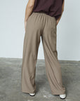SISTERS POINT PANTS VIKSA-PA DARK SAND MELANGE