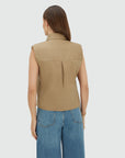 JOSH V BLOUSE SUSIE STRAIGHT FIT LIGHT KHAKI