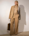JOSH V BLAZER SUUS OVERSIZED TWO-TONE LIGHT BROWN