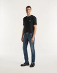 DENHAM JEANS RAZOR SLIM FIT AUTHENTIC WORN DARK