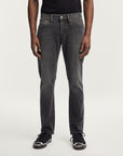 DENHAM JEANS RIDGE STRAIGHT FIT AUTHENTIC WORN GREY