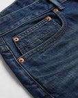 DENHAM JEANS RIDGE C ELSON STRAIGHT FIT DARK BLUE