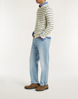 DENHAM JEANS RIDGE R037 SKINNY FIT MID BLUE
