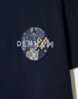 DENHAM T-SHIRT BORO CLASSIC TEE SS SC NAVY BLAZER