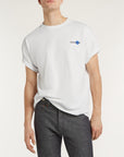 DENHAM T-SHIRT YANAKA GRAPHIC TEE SS SC WHITE