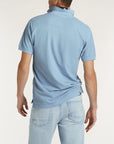 DENHAM POLO BRIAN RAGLAN SPGD BLUE FOG
