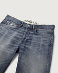 DENHAM JEANS RIDGE TRAVIS STRAIGHT FIT MID BLUE