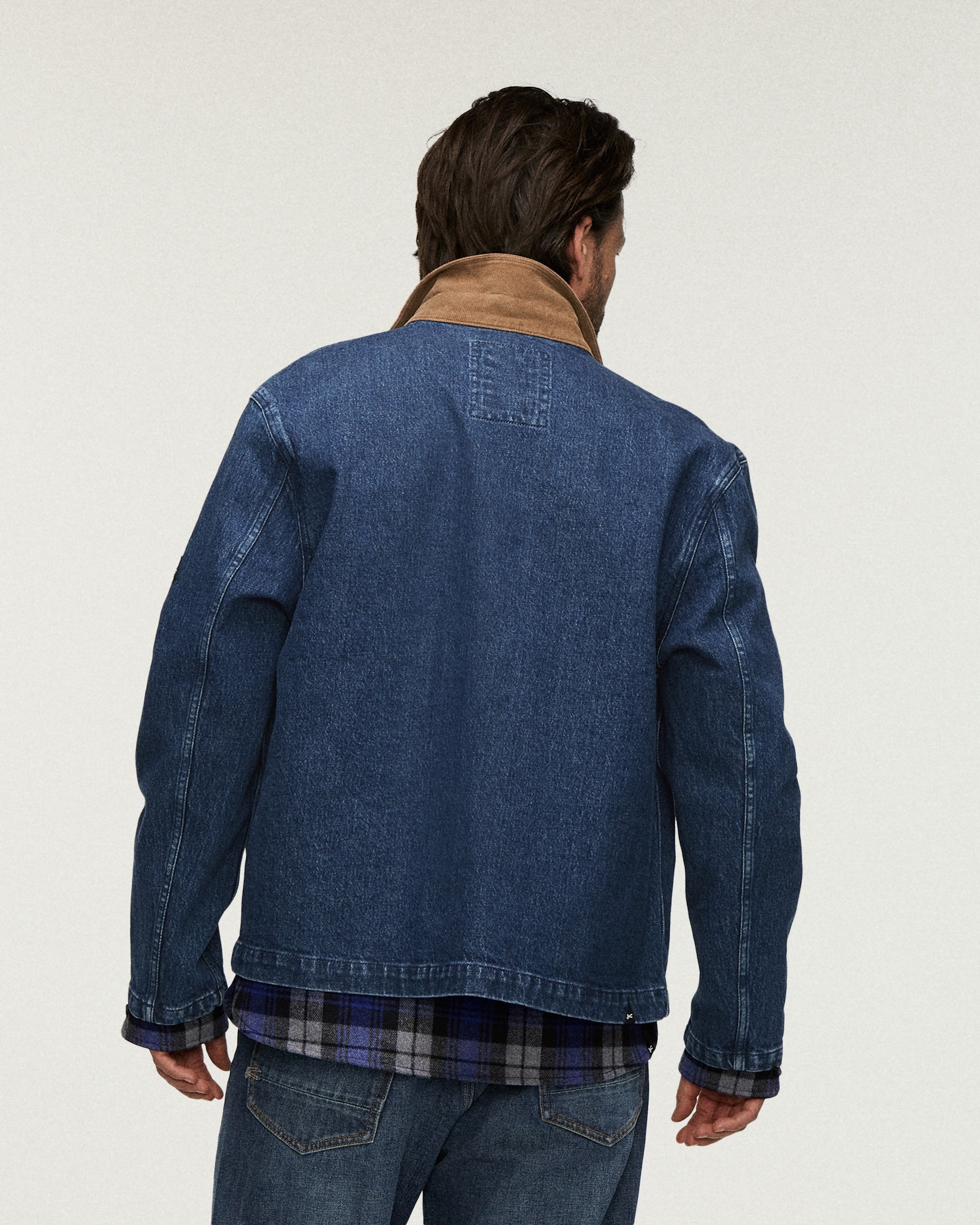 DENHAM JACK RANGE JACKET COTLY INDIGO
