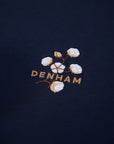 DENHAM T-SHIRT STITCH SS TEE DARK BLUE