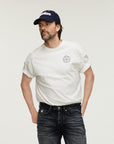 DENHAM T-SHIRT HIMARI SS TEE WHITE