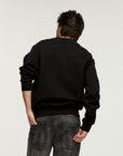 DENHAM SWEATER CAMOUFLAGE SWEAT BLACK