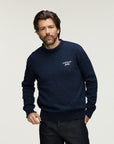 DENHAM PULLOVER REGAL KNIT INDIGO