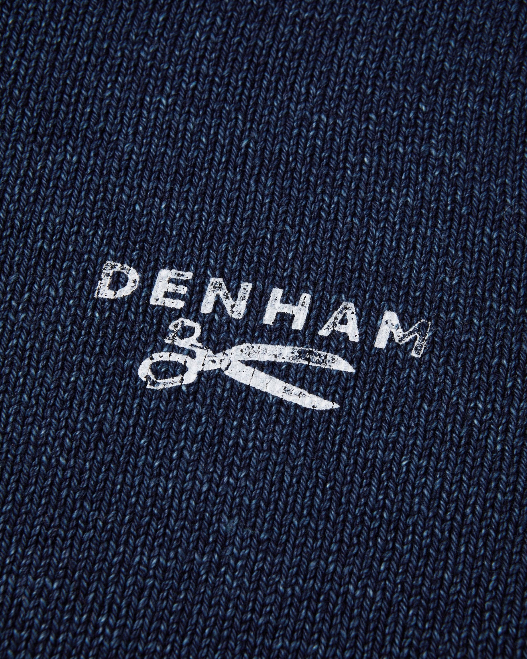DENHAM PULLOVER REGAL KNIT INDIGO