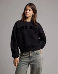 PINK NOIR SWEATER JACKY BLACK
