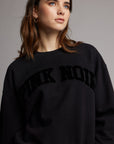 PINK NOIR SWEATER JACKY BLACK