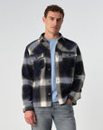 J.C. RAGS OVERSHIRT RYLEE CHECK NAVY