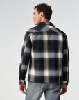 J.C. RAGS OVERSHIRT RYLEE CHECK NAVY