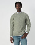 J.C. RAGS PULLOVER BUCK CREWNECK ICEBERG GREEN