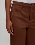 EDITED PANTS CELINA FONDUE FUDGE