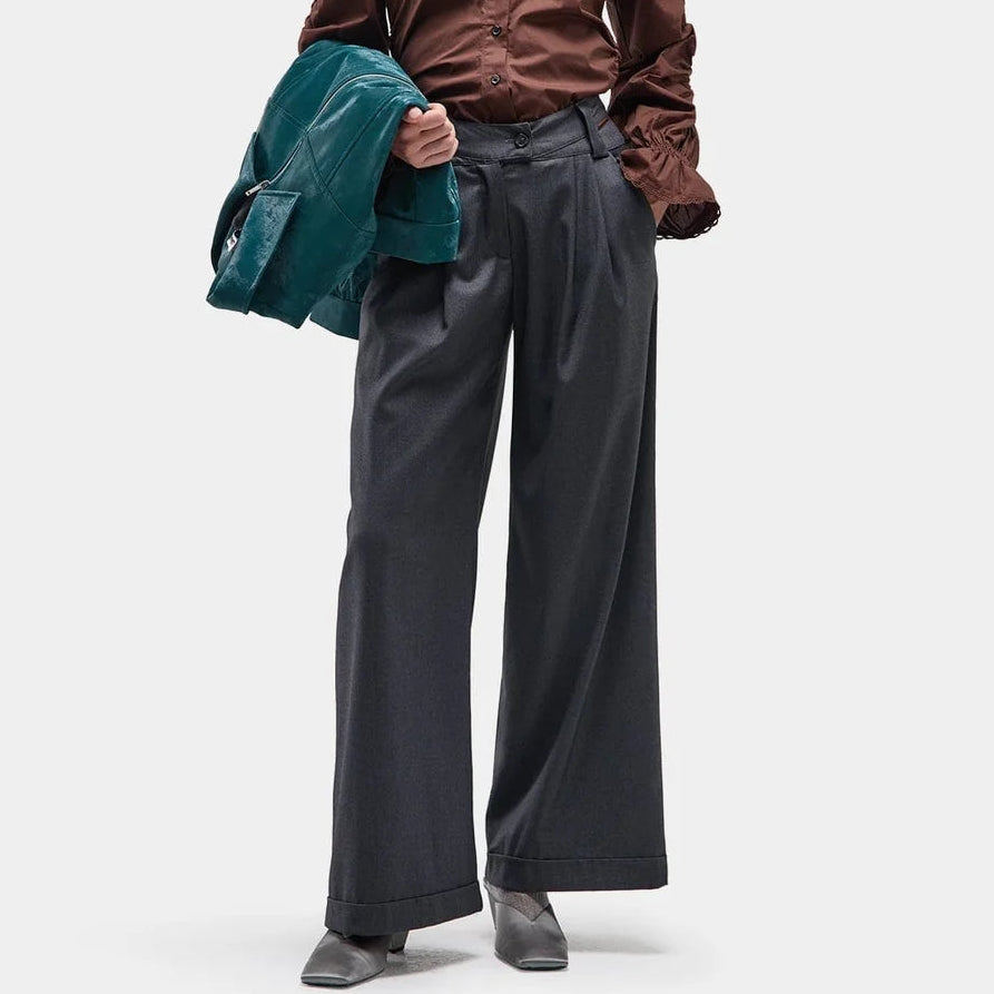 LAAGAM PANTS SMITH TAILORED GREY